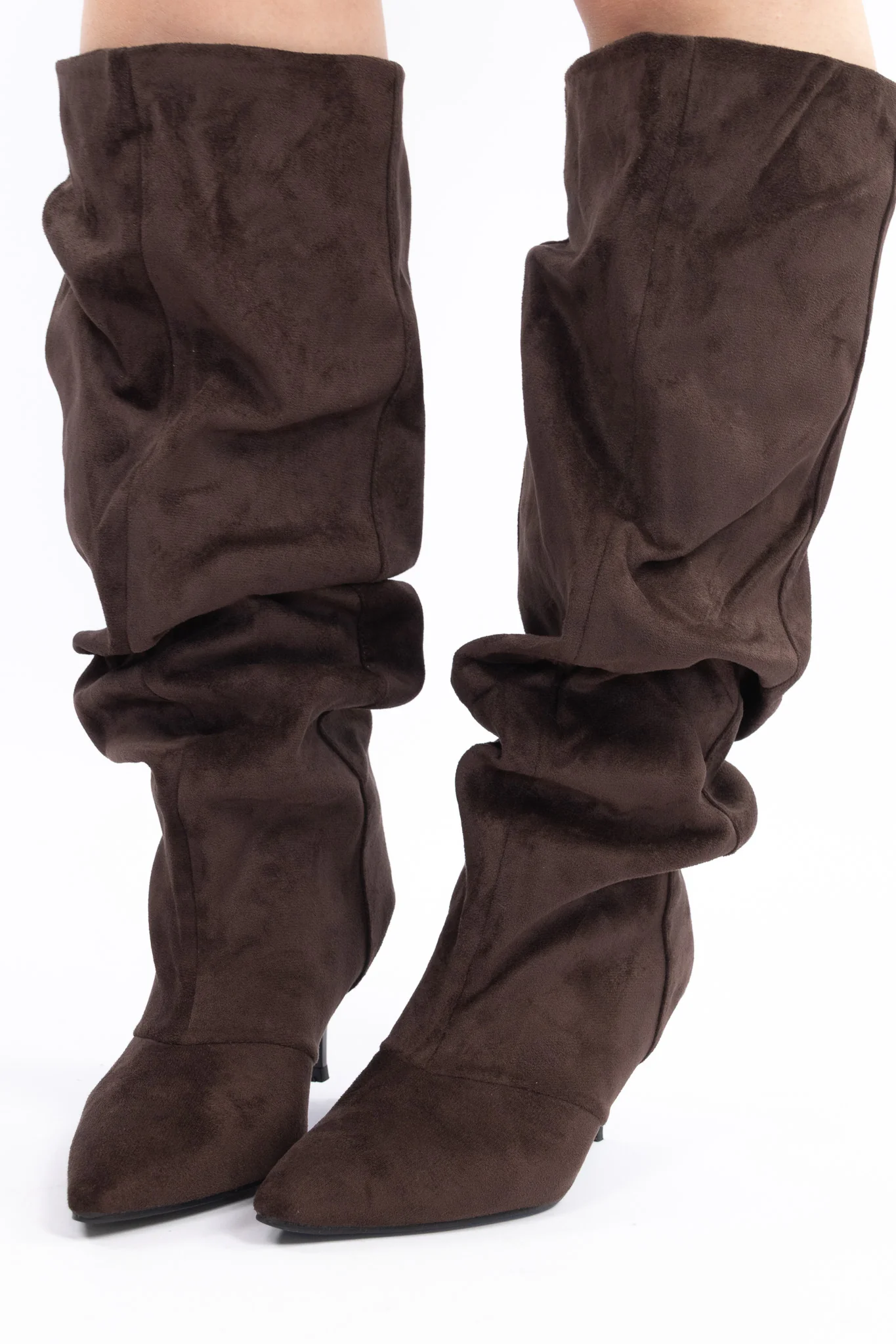 Runway Slouch Knee Boots - Image 5