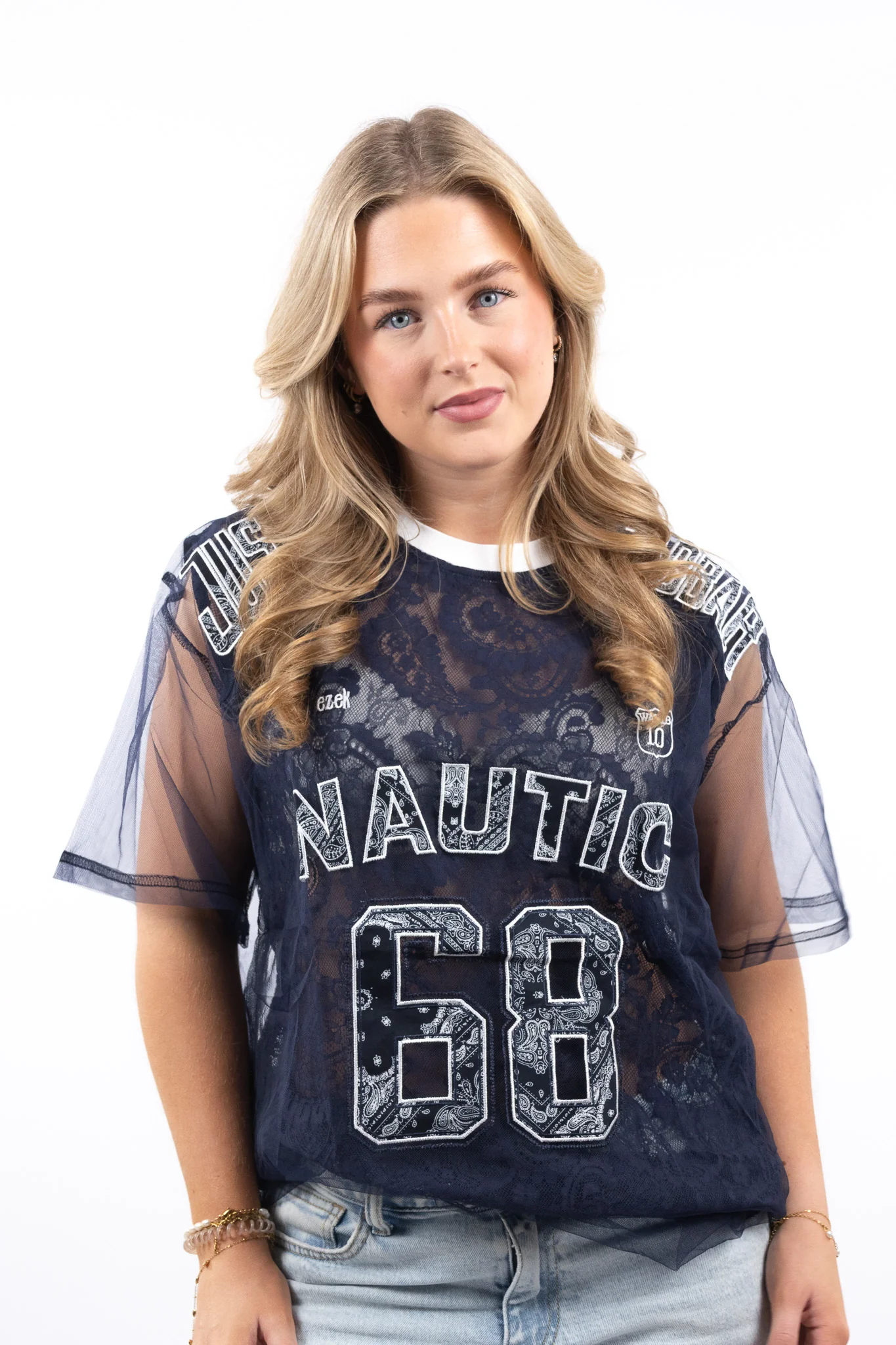 Sporty Lace Tee - Image 2