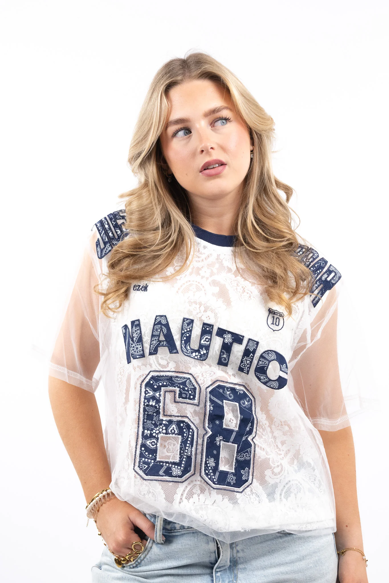 Sporty Lace Tee - Image 6