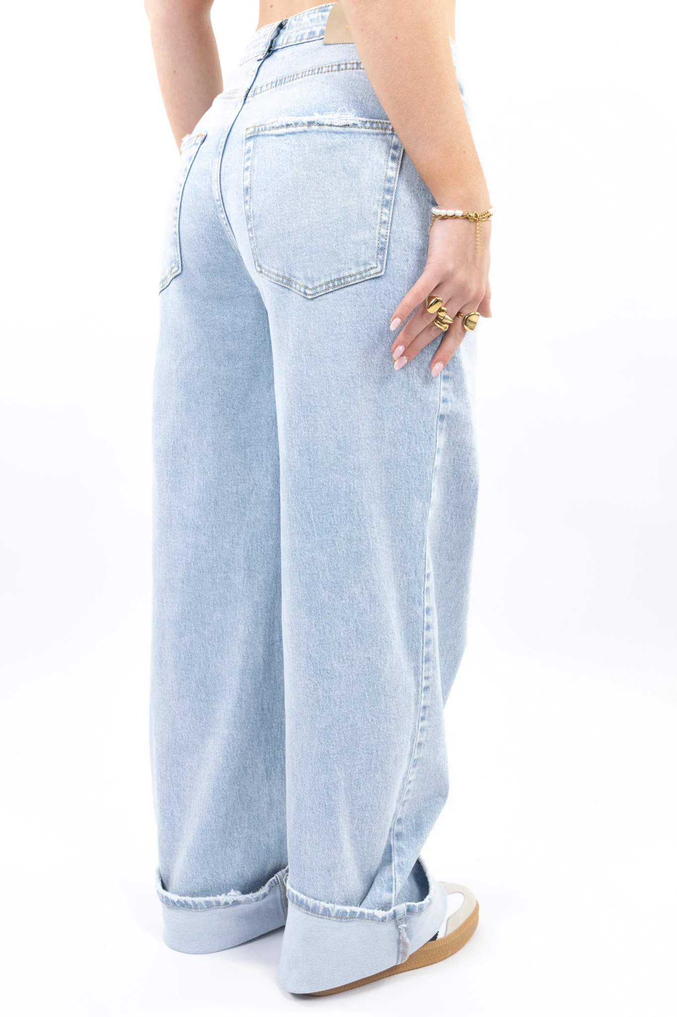 Street Wide Leg Jeans - Image 4