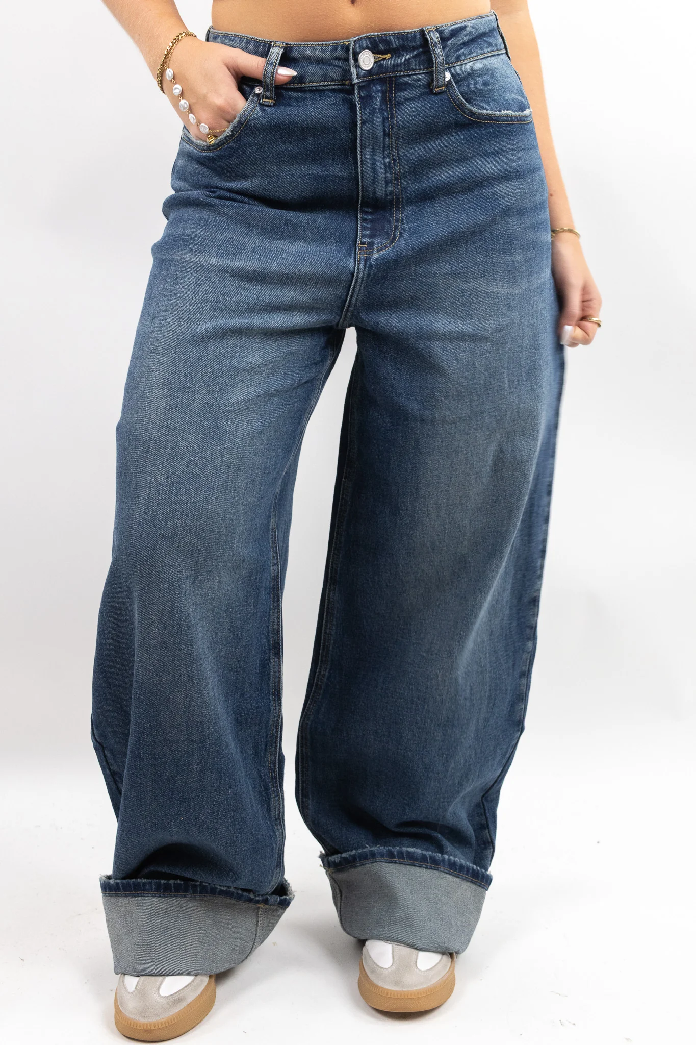 Street Wide Leg Jeans - Image 5