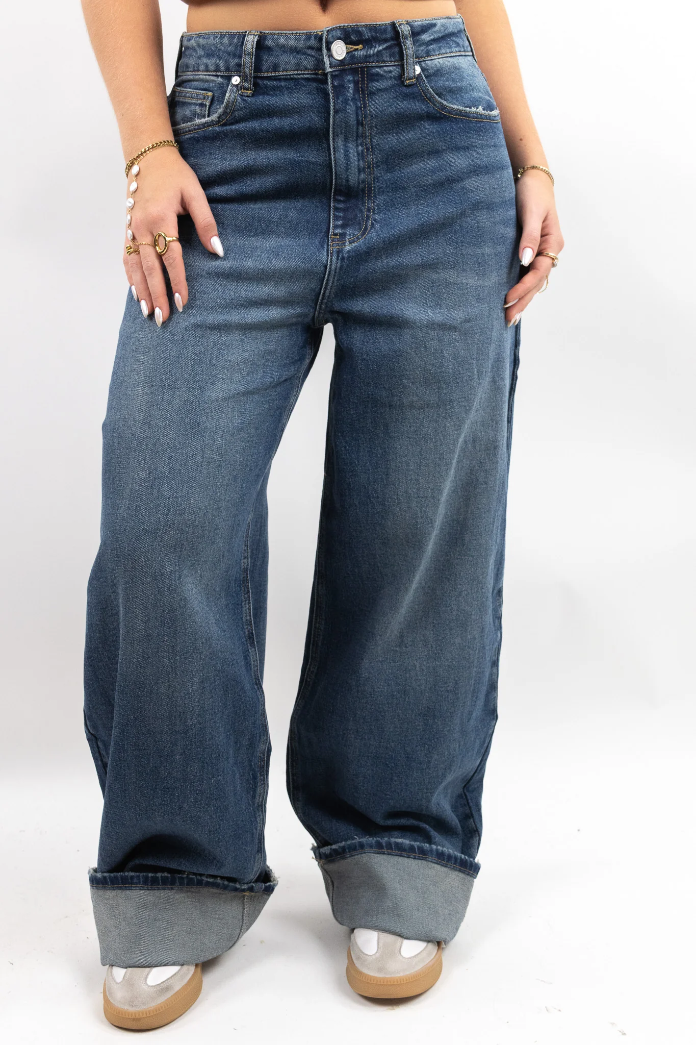 Street Wide Leg Jeans - Image 8