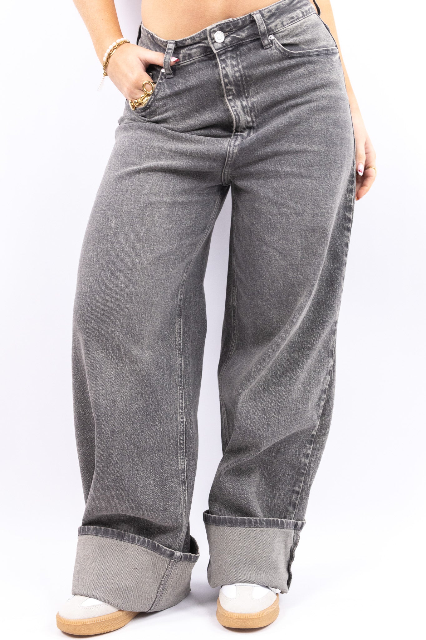 Street Wide Leg Jeans - Image 9