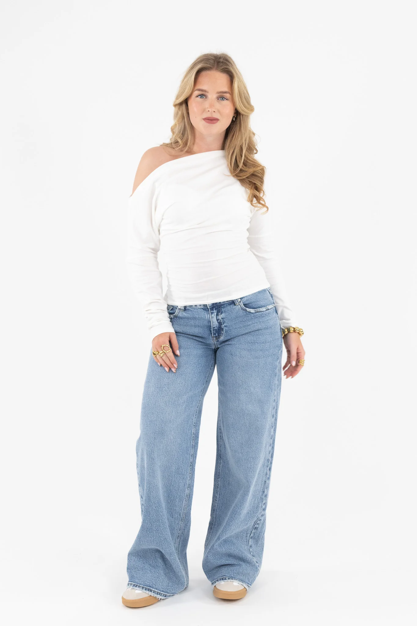 Tailored One Shoulder Top - Image 12