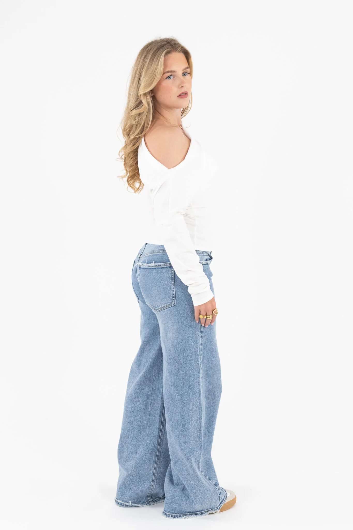 Tailored One Shoulder Top - Image 14