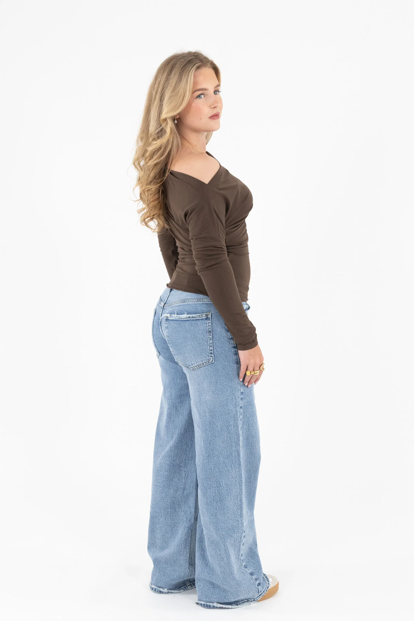 Tailored One Shoulder Top - Image 22