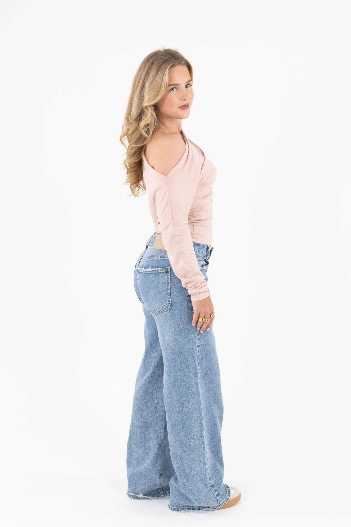 Tailored One Shoulder Top - Image 4
