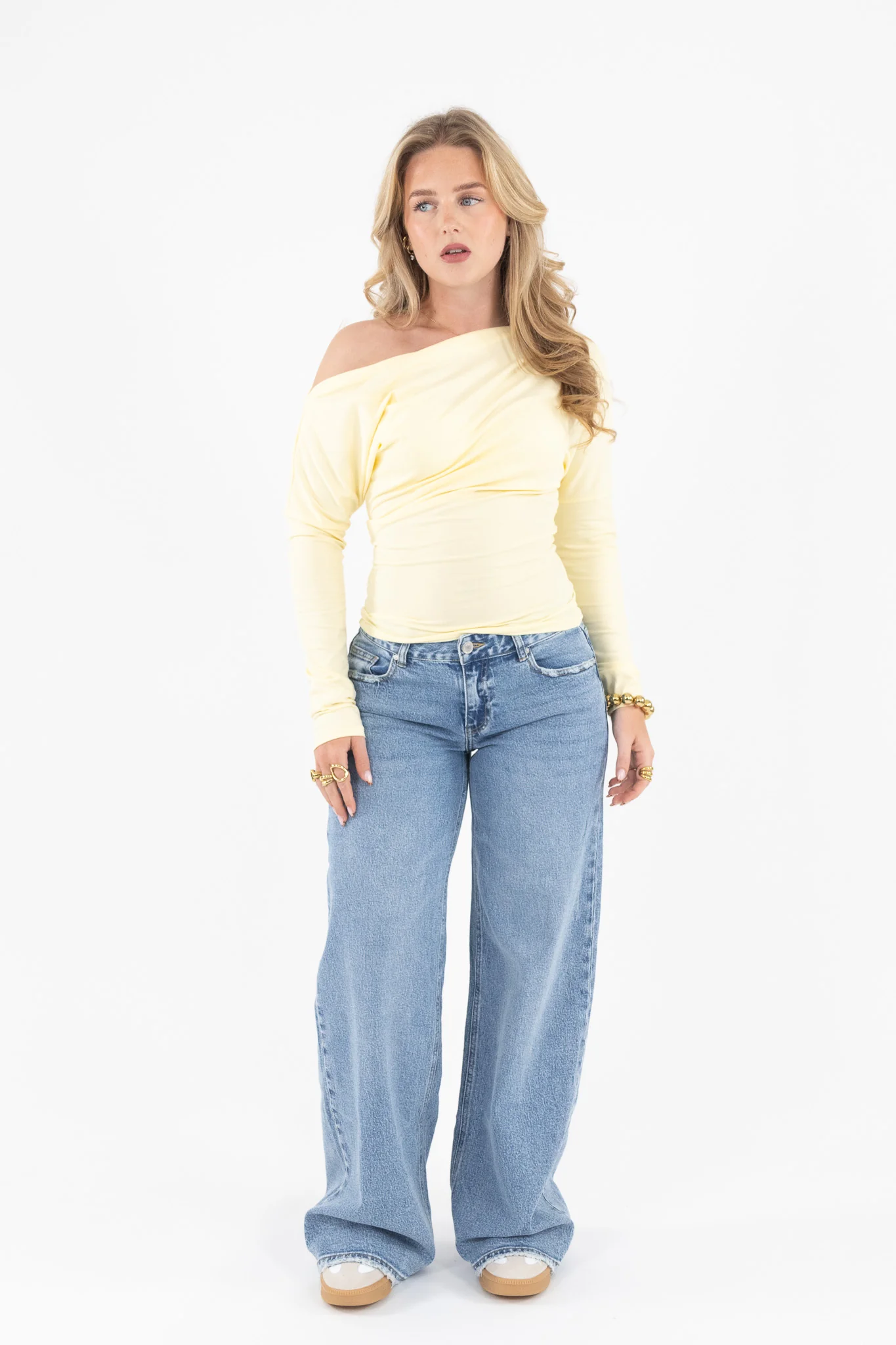 Tailored One Shoulder Top - Image 9