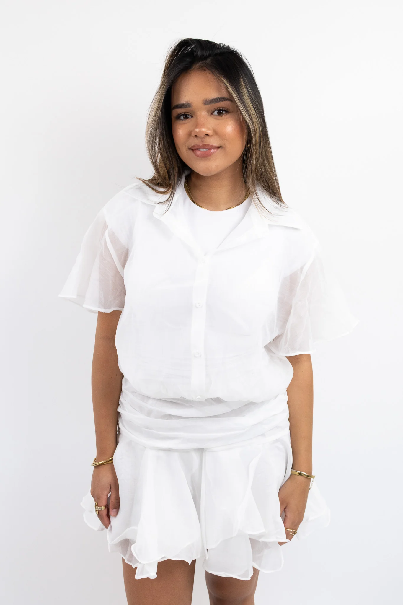 Topaz flowy dress - Image 10