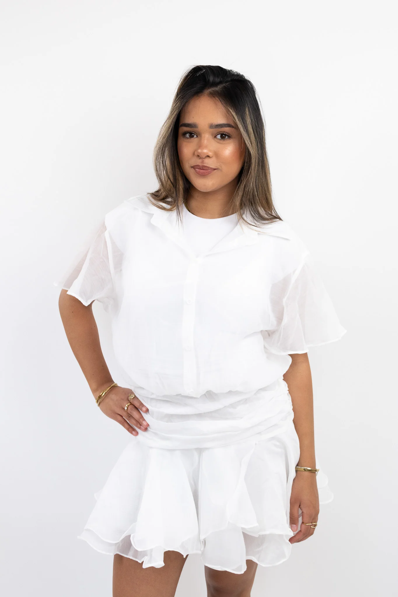 Topaz flowy dress - Image 11