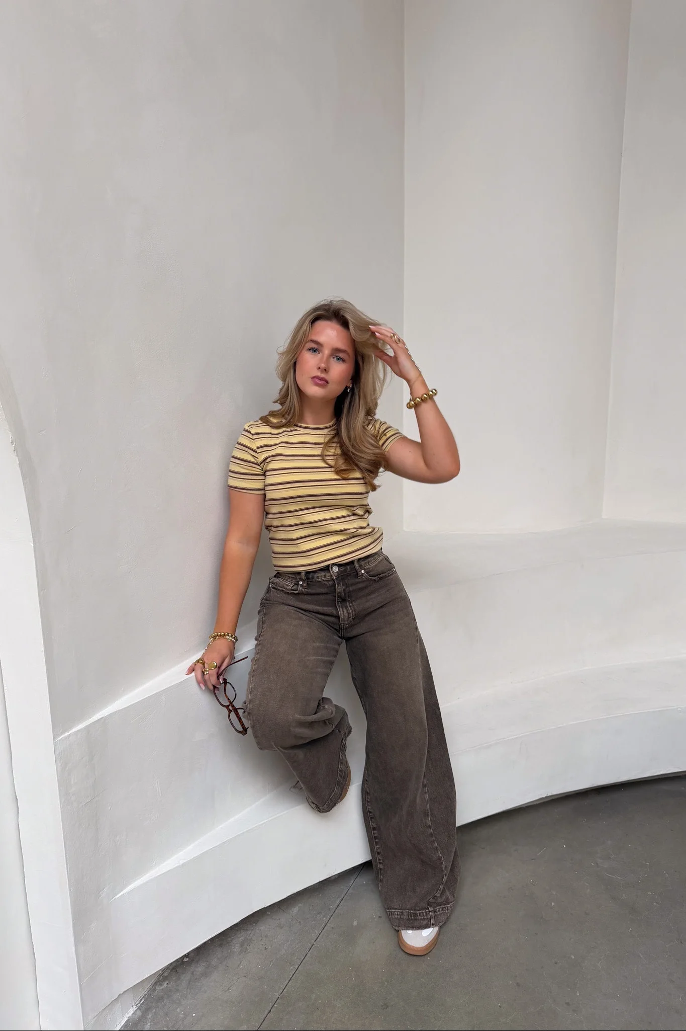 Vintage Inspired Stripe Top - Image 2