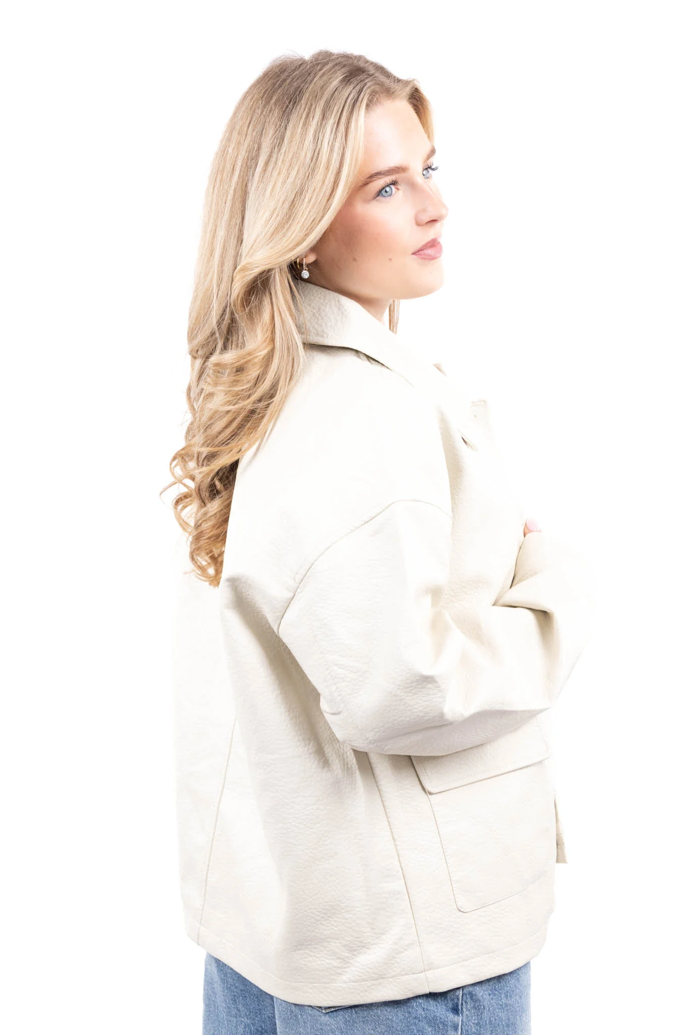 Vintage Leather Jacket - Image 5
