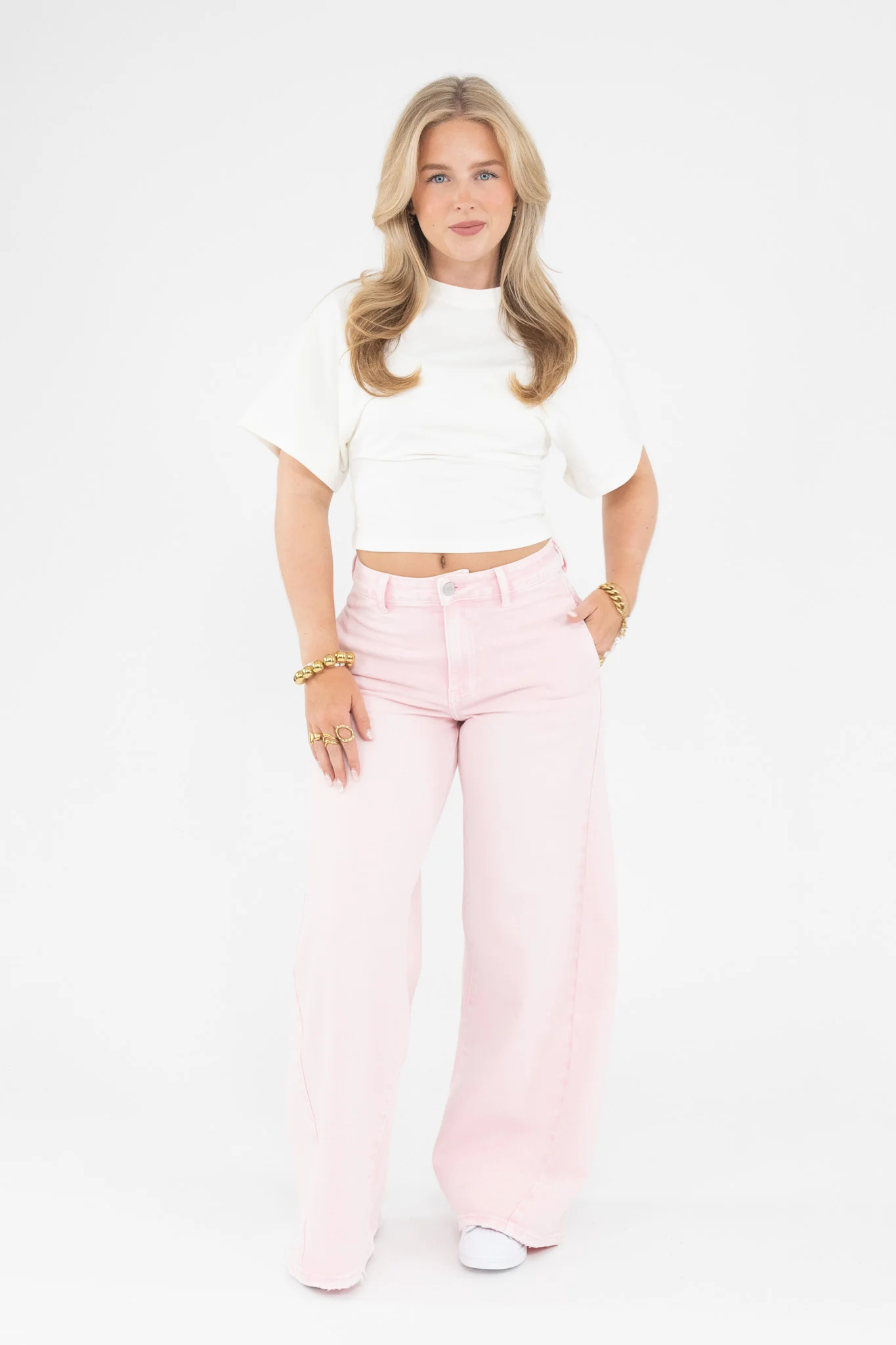 Gigi Wide Leg Jeans - Image 4