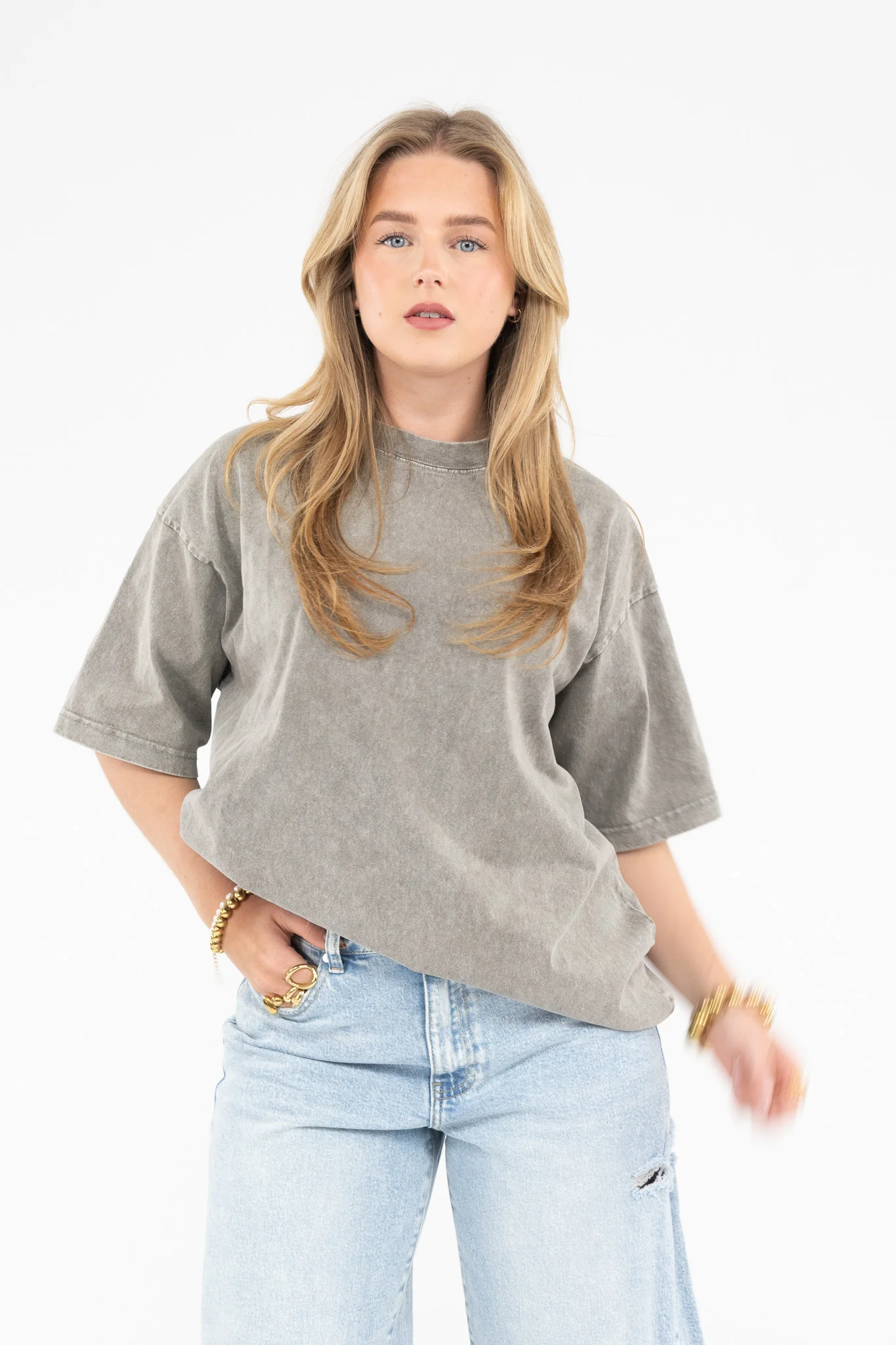 Washed Oversized T-Shirt - Image 8