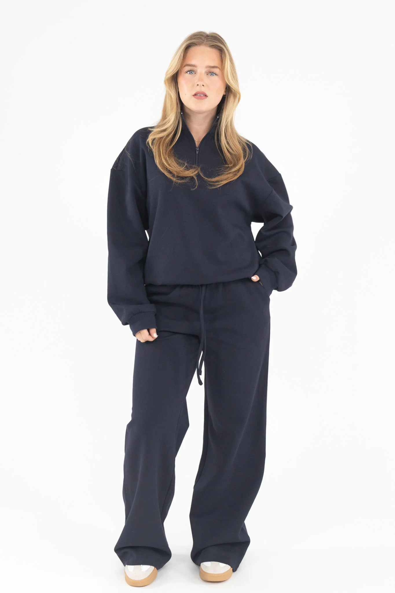 Wide Leg Jogger Pants - Image 3